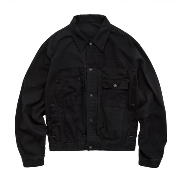 (4) 폴리테루 사시코 트러커 자켓