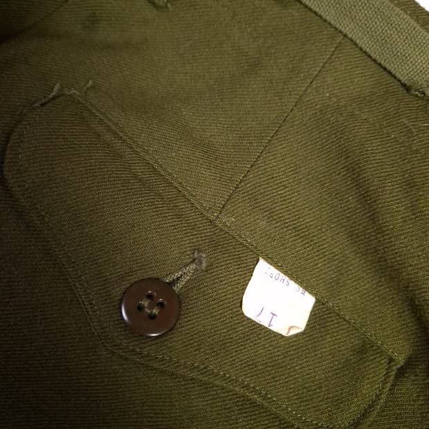 택새제품 오리지날 미군 M-51 울 사지 바지