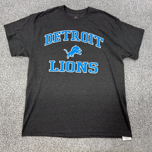 마제스틱 Detroit Lions 티셔츠