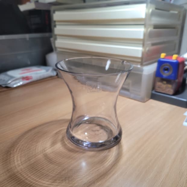 투명 유리컵/ 작은유리화병