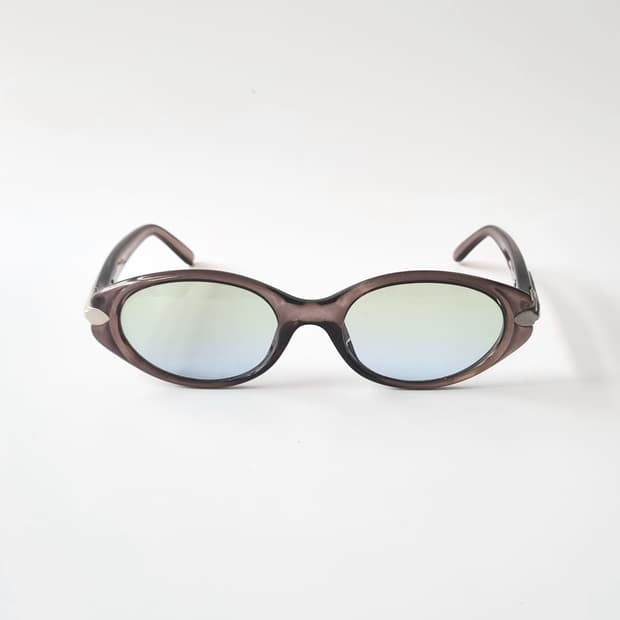 데드스탁 슬래진저 빈티지 오벌 프레임 이리데슨트 선글라스