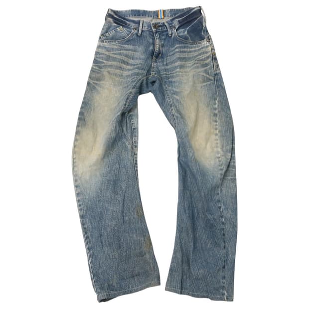 EDWIN 에드윈 465XVF 신치백 빈티지 워싱 데님 팬츠 (28)