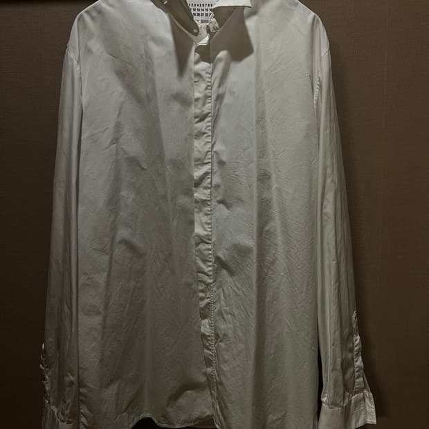 메종 마르지엘라 MM10 스플릿카라 셔츠 41