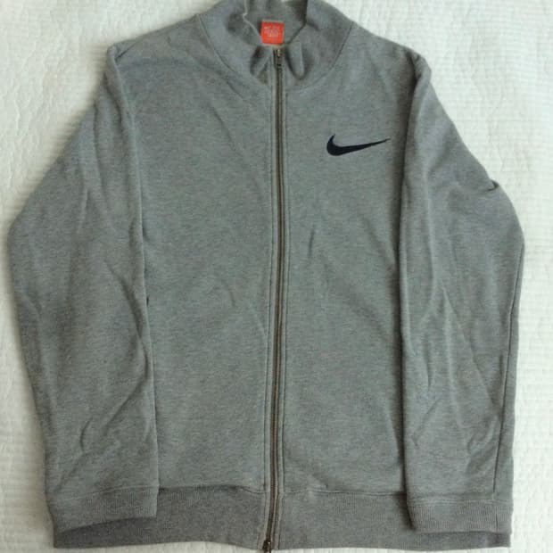 Nike 2way zip up 나이키 투웨이 집업(그레이)