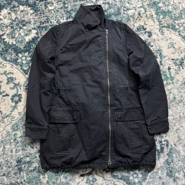 Purple and yellow 퍼플 크로스 필드 집업 자켓(M)