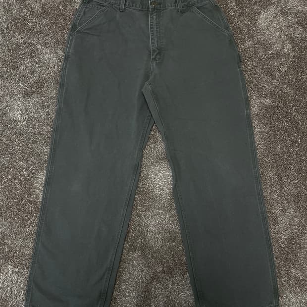 00s Carhartt B11 mos 카펜터팬츠 모스그린 칼하트