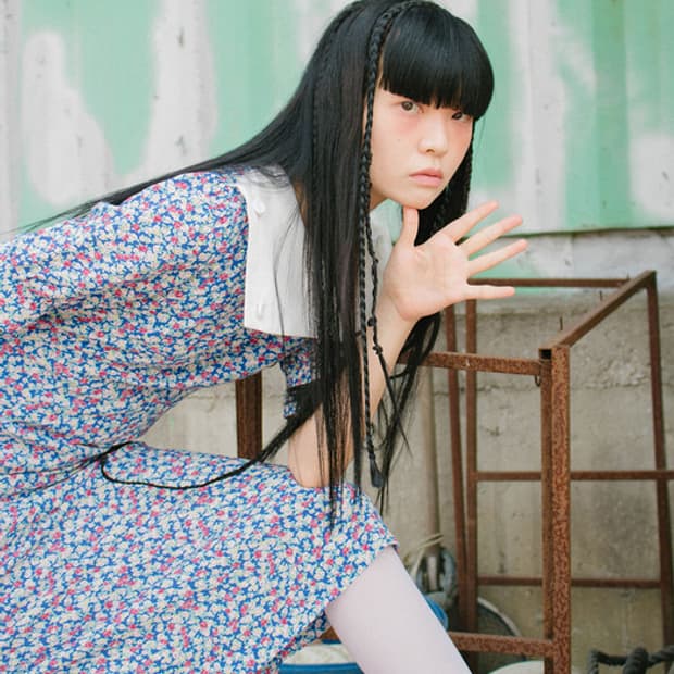시눈 Delphinium Dress 플라워 롱 드레스 원피스