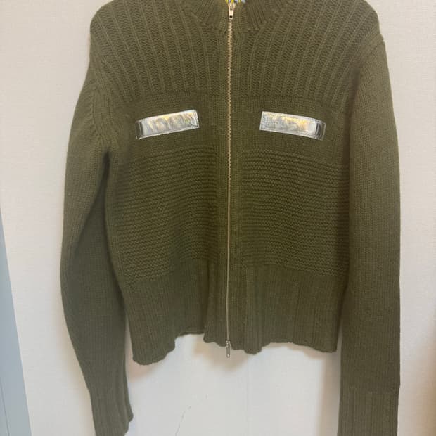 walter van beirendonck 니트집업