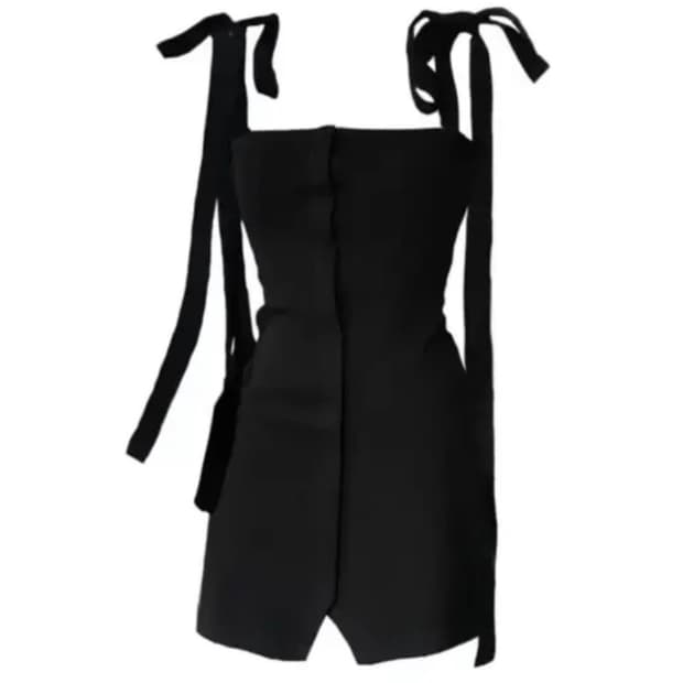 비엔프롬 후크 미니 원피스