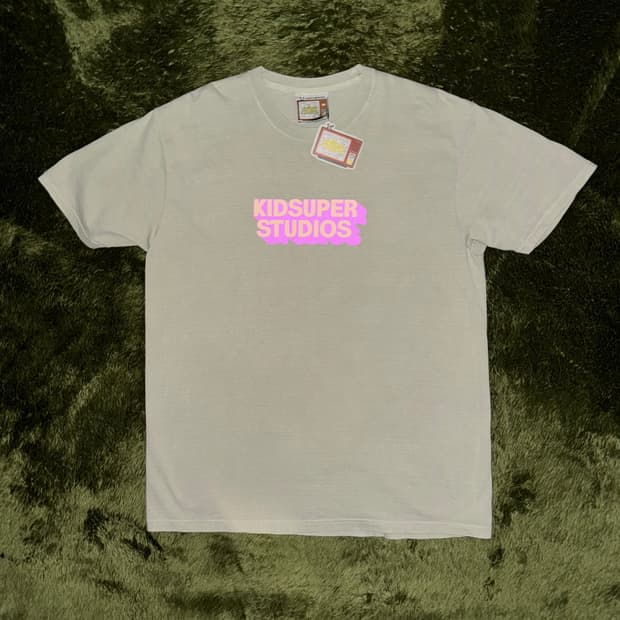 [XL] KIDSUPER 키드슈퍼 22AW 컬렉션 로고 튜블러 티셔츠
