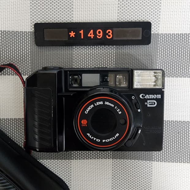 캐논 오토보이 2 데이터백 필름카메라 파우치포함