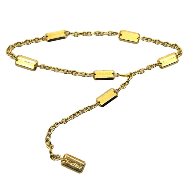 Moschino Gold Chain Belt
