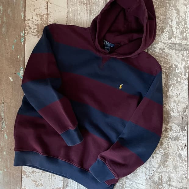 폴로 랄프로렌 스트라이프후디