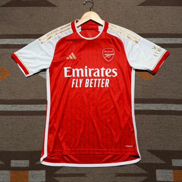아스날 23/24 아디다스 유니폼 져지 배러 스칼렛 s