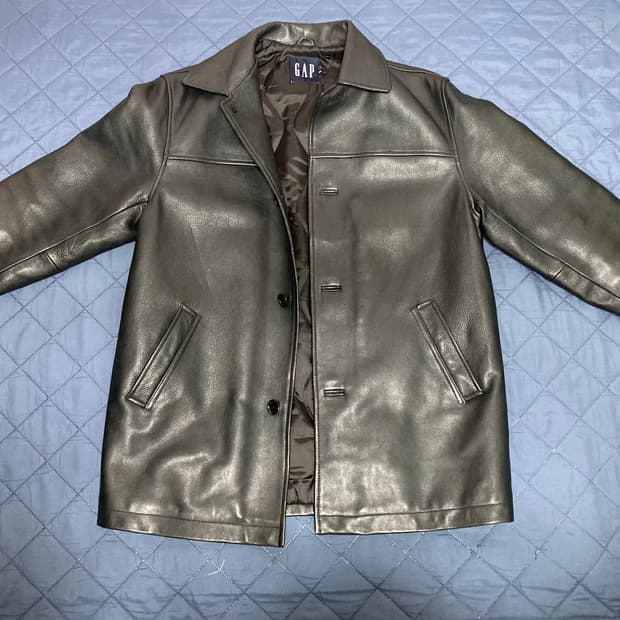 S 사이즈 올드갭 레더 카코트