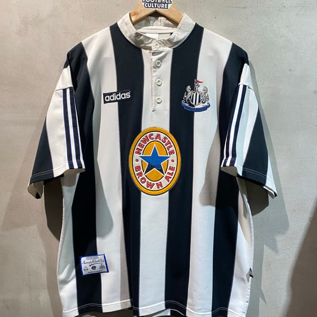 95-97 뉴캐슬 시어러 홈 유니폼