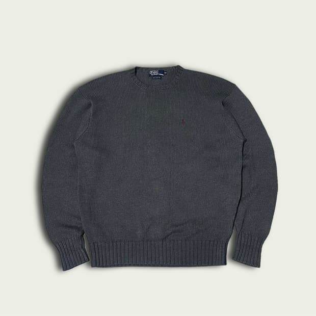 폴로 코튼 니트