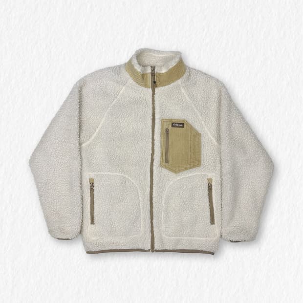 후아유 뽀글이 자켓 크림