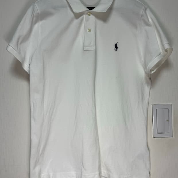 폴로 랄프 로렌 화이트 반팔