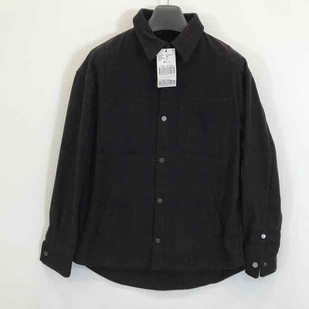 버커루 울 플란넬 셔츠자켓 새상품 [M]