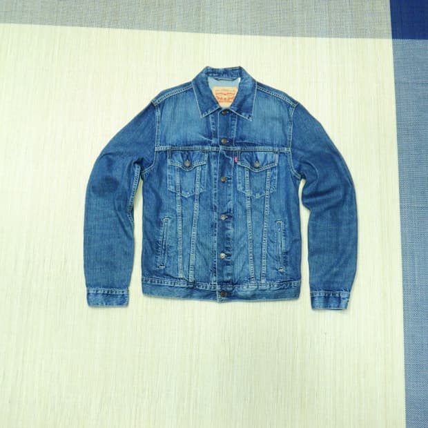 (M/95) Levis 리바이스 남성 청 데님 자켓