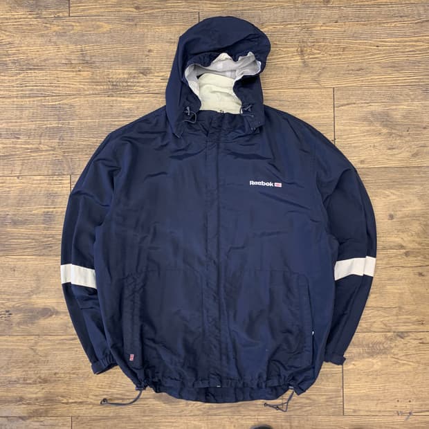 리복 올드스쿨 바람막이 L