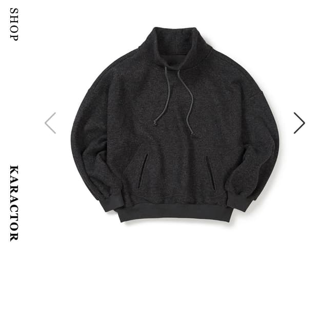 카락터 karactor bean wool pullover 니트