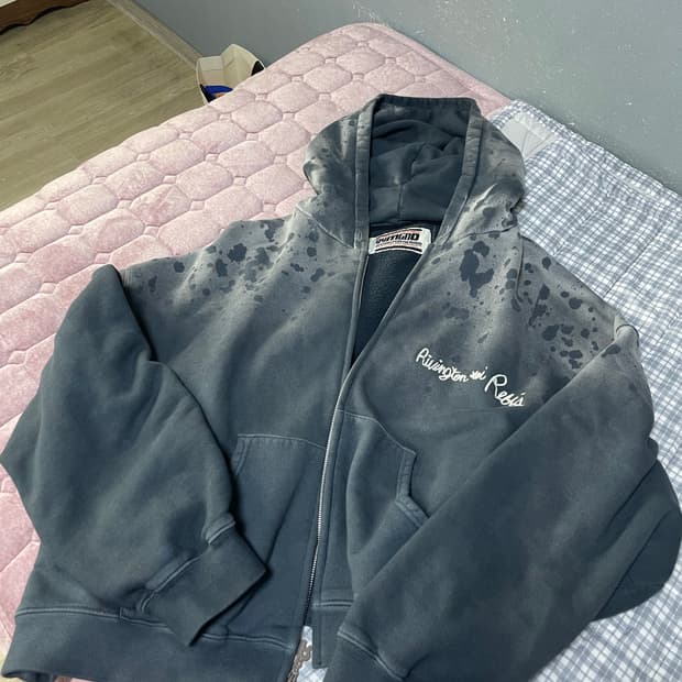 (2사이즈)rrr123 후드집업 블랙 판매해요
