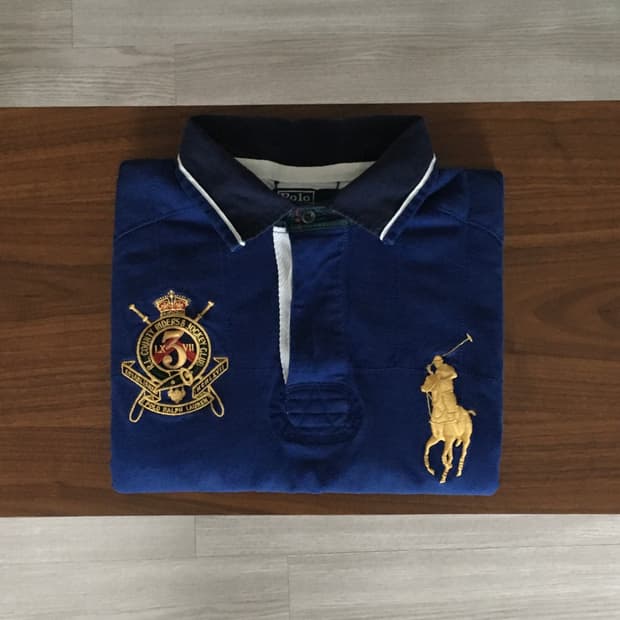 폴로 빅포니 긴팔 럭비티