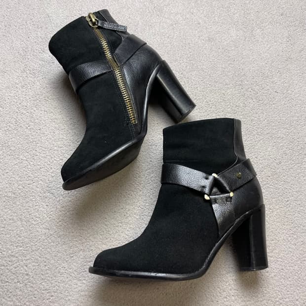 [36] DIESEL 디젤 레더 부츠 -220-225