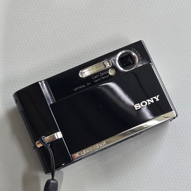 소니 사이버샷 DSC-T30 블랙 *빈티지디카*