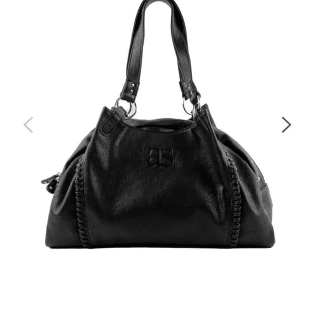 애즈온 보니타 빅백 블랙