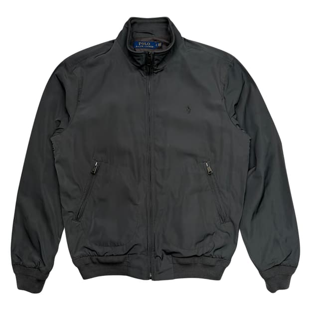 폴로 랄프 로렌 그레이 나일론 블루종 자켓 S