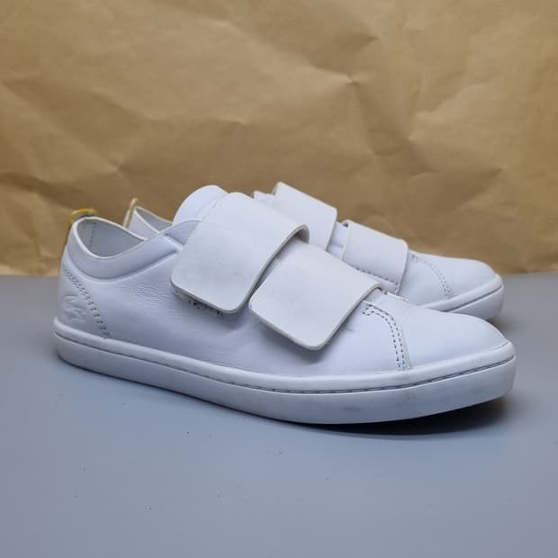 라코스테 벨크로 스니커즈37 230