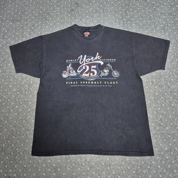 [XXL]90s US Made 요크 25주년 티셔츠  -350