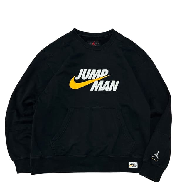 나이키 조던 점프맨 블랙 맨투맨