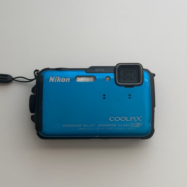[한글지원 WiFi O] 니콘 쿨픽스 aw110 blue