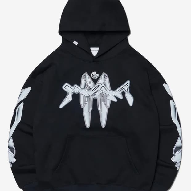 노매뉴얼 cp 후드티 XL 블랙 새상품