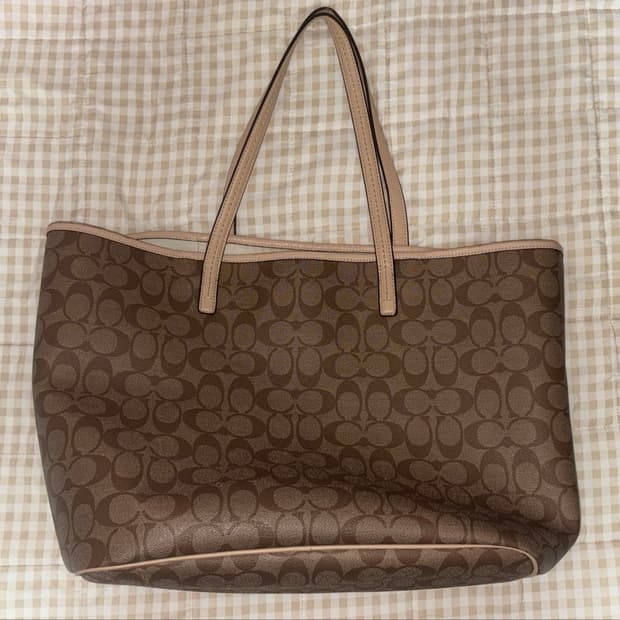 Coach 코치 숄더백 브라운