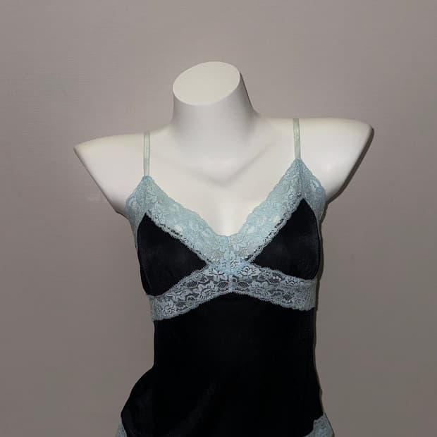 빈티지 페어리코어 레이스 슬리브리스