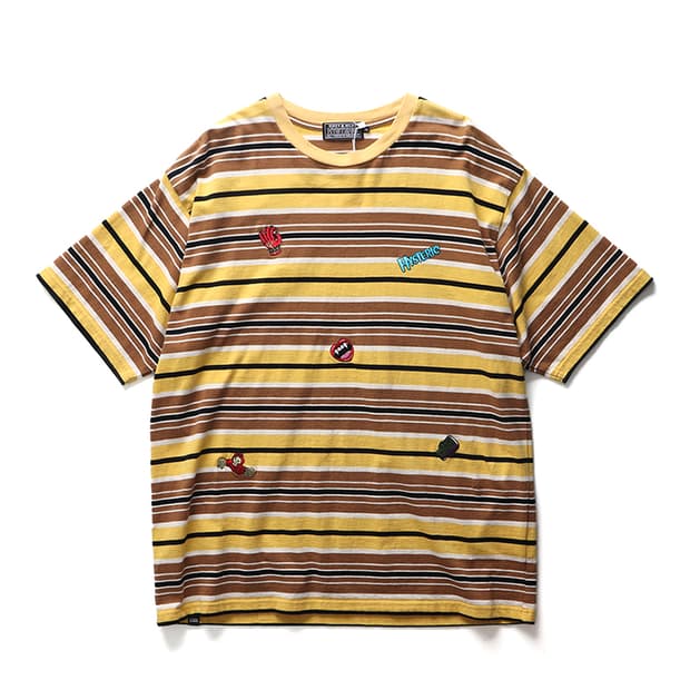 HYSTERIC GLAMOUR Monster Embroidered Tee