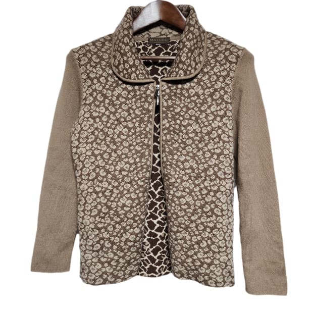 MATUCCI 이태리 100% 캐시미어 산양 투웨이 집업