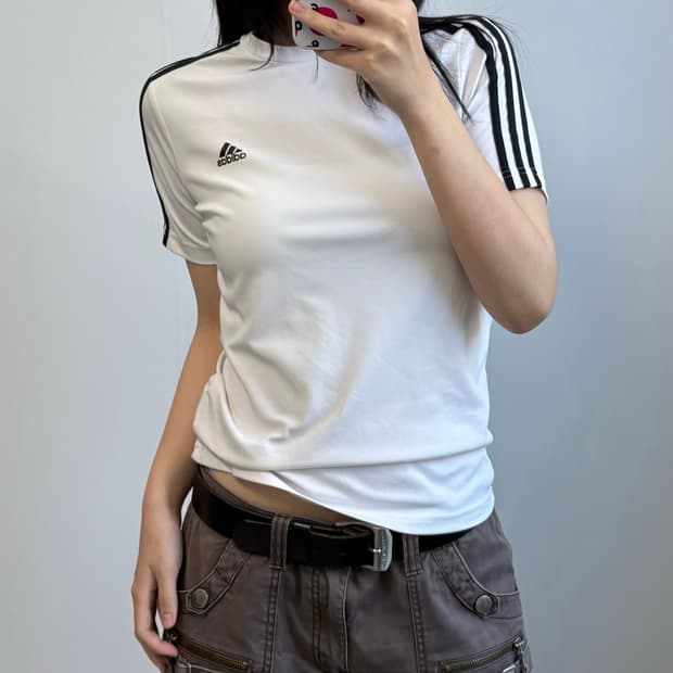 아디다스 사이드라인 반팔 티셔츠