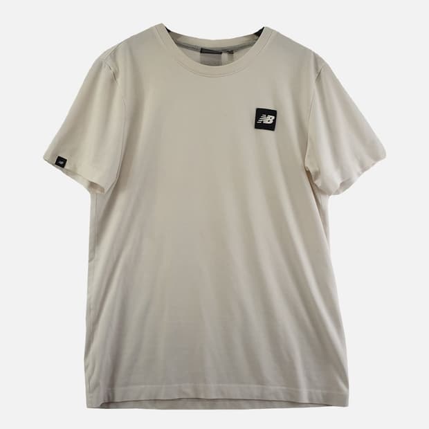 뉴발란스 크림 공용 반팔티 95 N5011