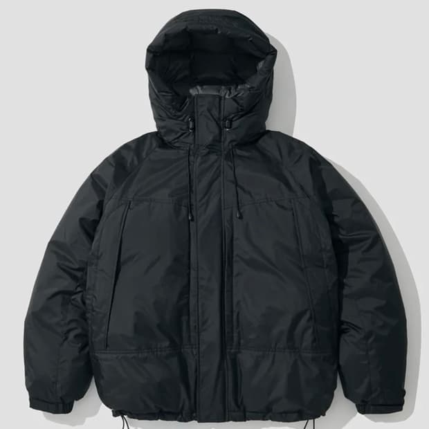 아웃스탠딩 TORAY LEVEL7 DOWN PARKA_BLACK