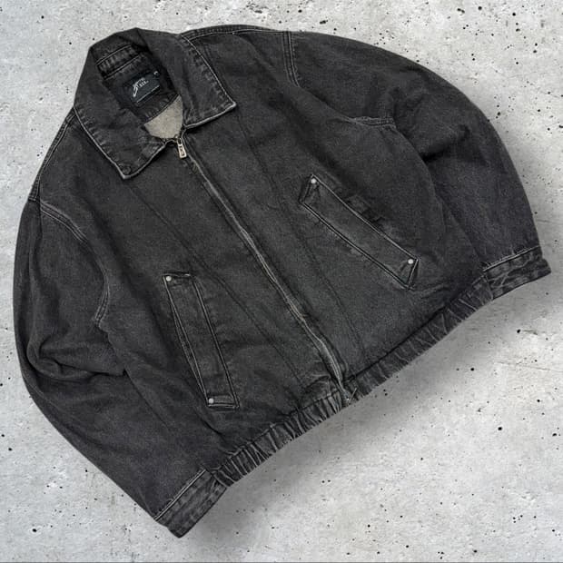 [2] 디미트리블랙 DIMITRI BLACK 데님 블루종 블랙 B452