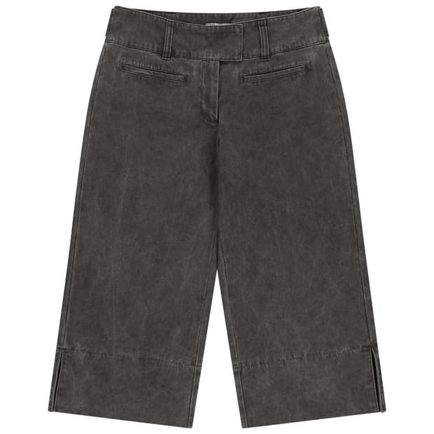 코이세이오 더블 카프리 팬츠 블랙 2