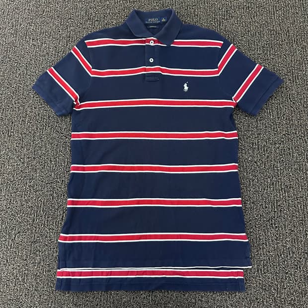 POLO 폴로 랄프로렌 스트라이프 반팔티셔츠 S