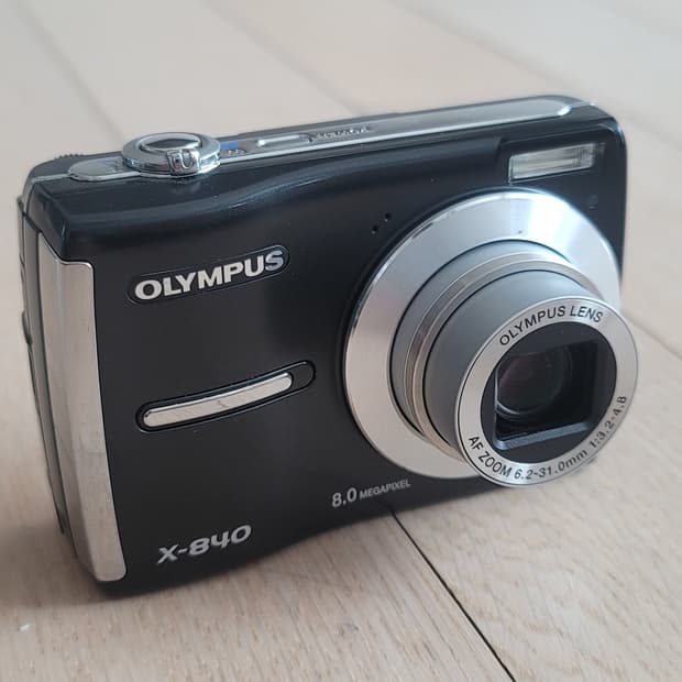 올림푸스 X-840 빈티지 y2k 감성 디카 소형 디지털 카메라