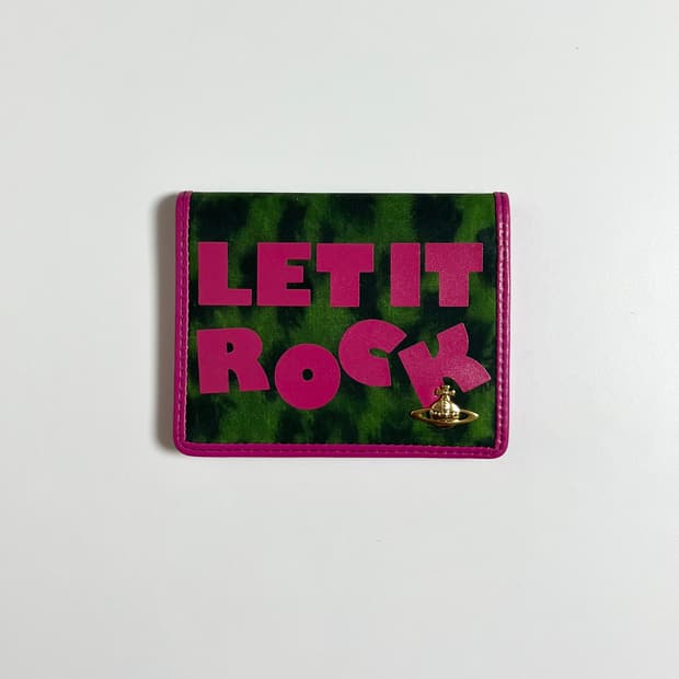 Vivienne Westwood  LET IT ROCK 카드 지갑